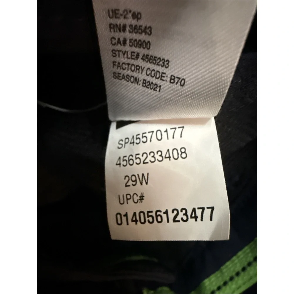 IZOD Golf Men's Shorts 29 Navy Blue Straight Fit UPF 15 Wicking NWT